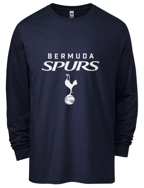Bermuda Spurs Men's Long-Sleeve T-Shirt