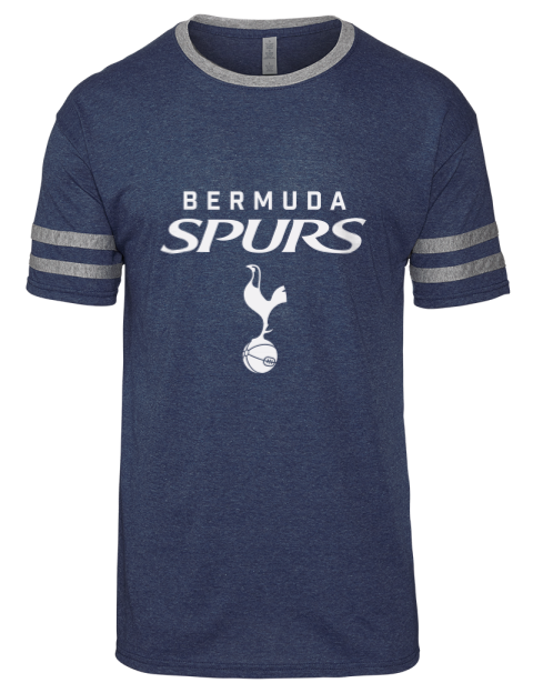 Bermuda Spurs Men's Tri-Blend T-Shirt