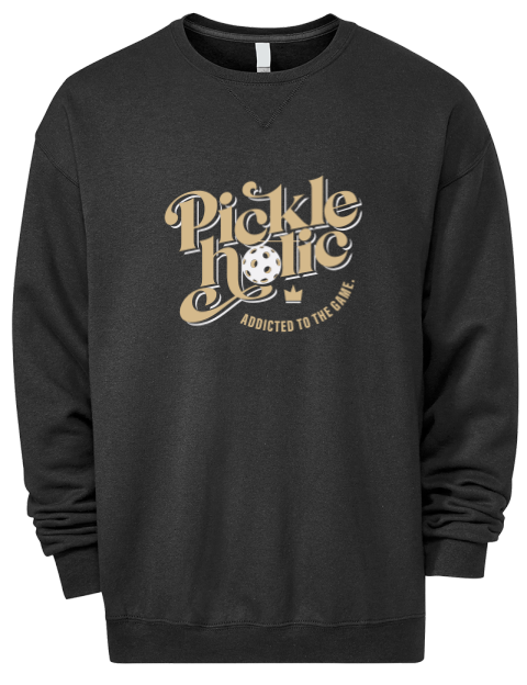 Pickleball Slogans Premium Unisex Crewneck Sweatshirt