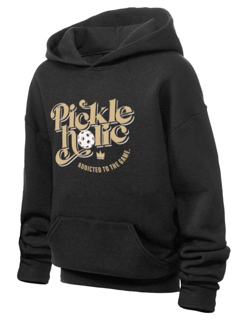 Pickleball Slogans Youth Hooded Sweatshirt