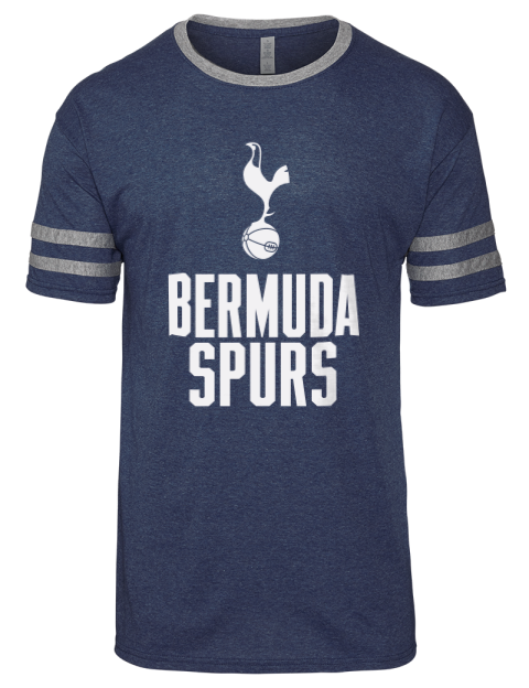 Bermuda Spurs Men's Tri-Blend T-Shirt