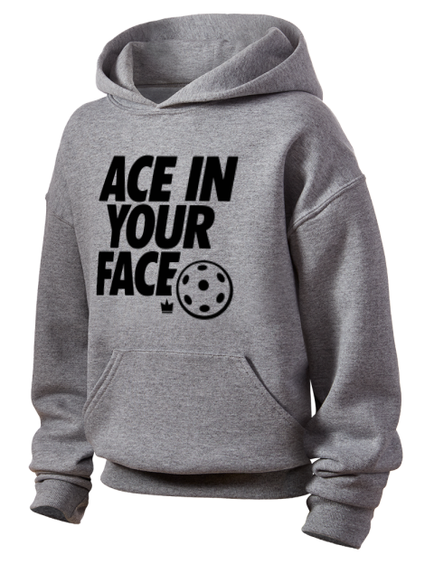 Pickleball Slogans Youth Hooded Sweatshirt