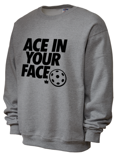 Pickleball Slogans Unisex Crewneck Sweatshirt