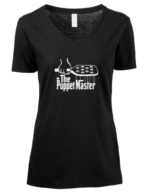 Pickleball Slogans Premium Ladies V-Neck T-Shirt