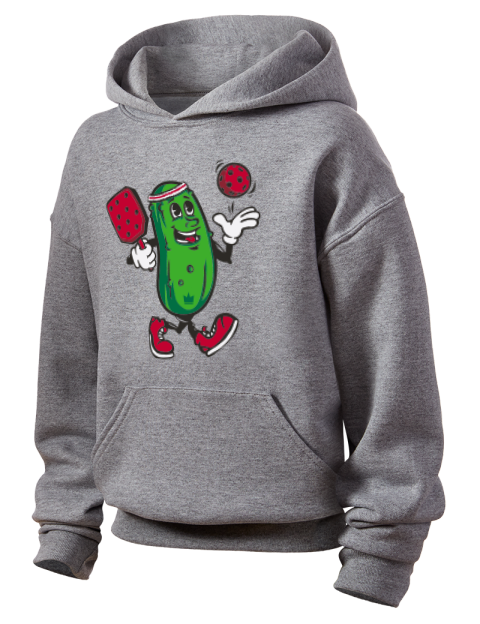 Pickleball Slogans Youth Hooded Sweatshirt