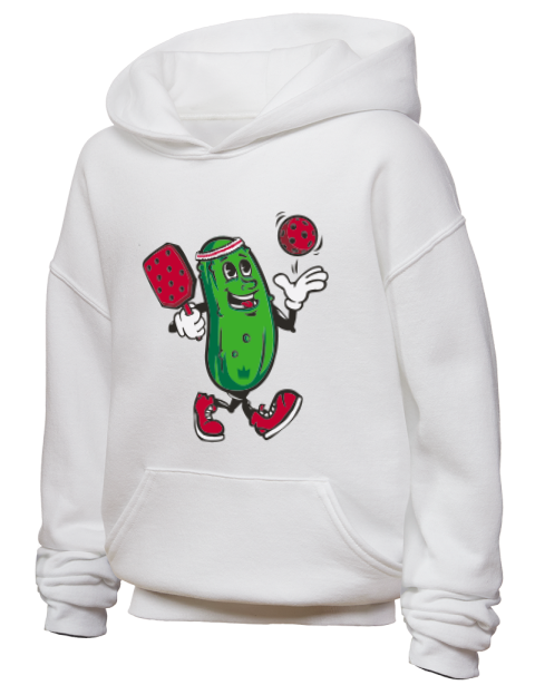 Pickleball Slogans Youth Hooded Sweatshirt