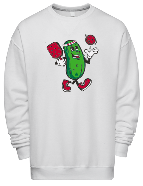 Pickleball Slogans Premium Unisex Crewneck Sweatshirt