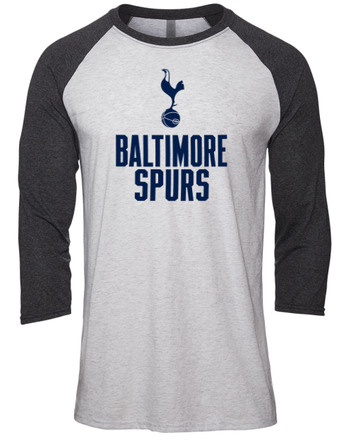 Baltimore Spurs Unisex Premium Three-Quarter Raglan T-Shirt