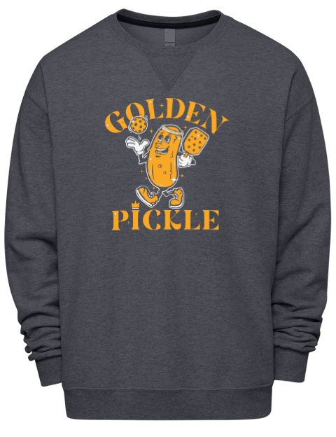 Pickleball Slogans Premium Unisex Crewneck Sweatshirt