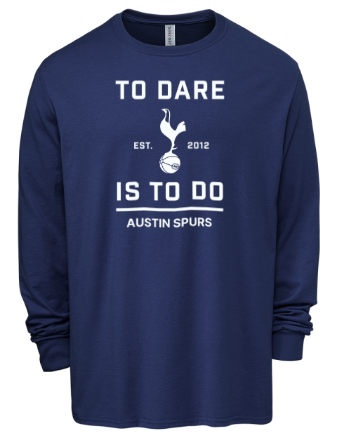 To Dare Is To Do Tottenham Austin Men's Premium Blend Long Sleeve-T-Shirt | Swagsta