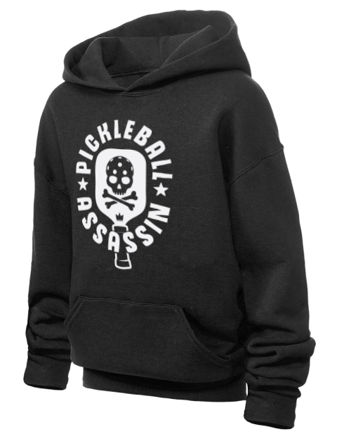 Pickleball Slogans Youth Hooded Sweatshirt