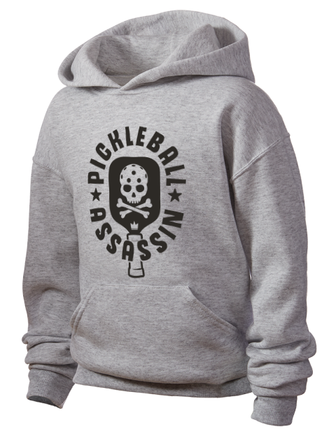 Pickleball Slogans Youth Hooded Sweatshirt