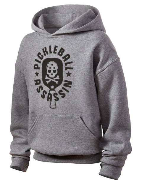 Pickleball Slogans Youth Hooded Sweatshirt