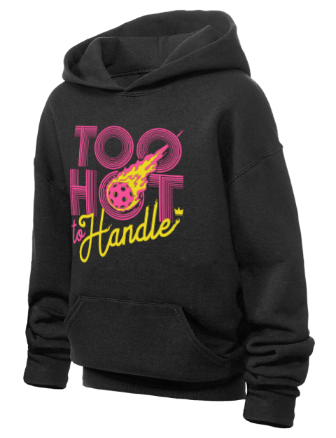 Pickleball Slogans Youth Hooded Sweatshirt
