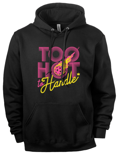 Pickleball Slogans Eco Premium Unisex Hooded Sweatshirt