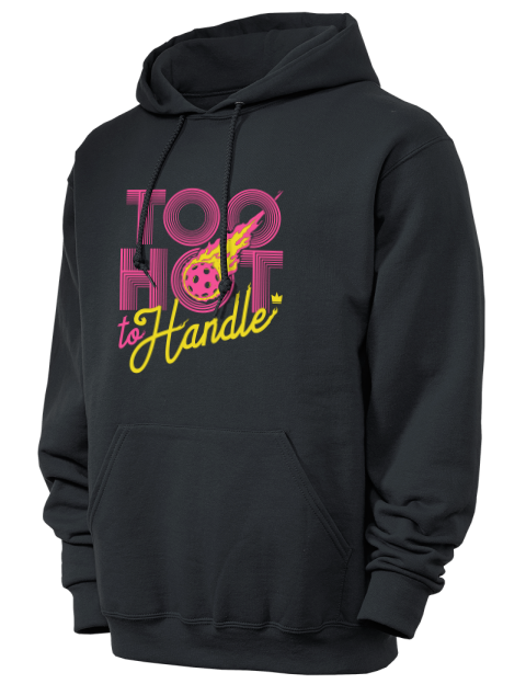 Pickleball Slogans Unisex Hooded Sweatshirt