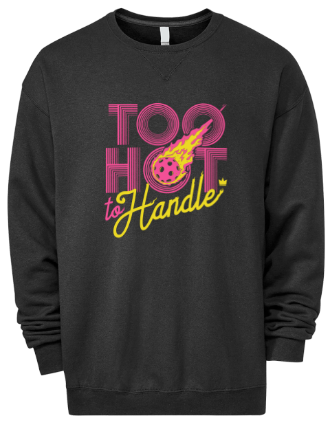 Pickleball Slogans Premium Unisex Crewneck Sweatshirt