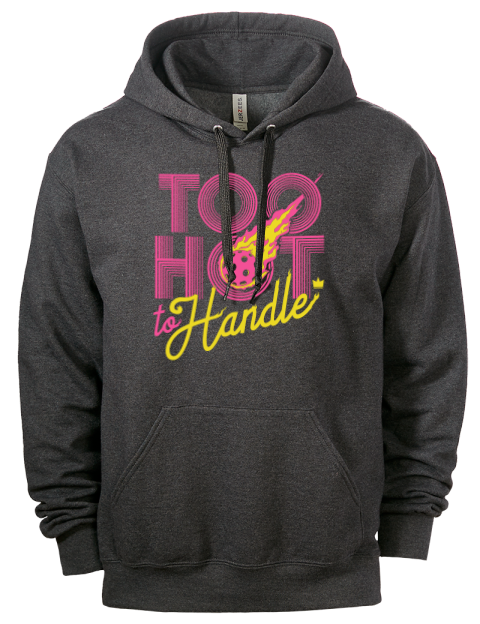 Pickleball Slogans Eco Premium Unisex Hooded Sweatshirt