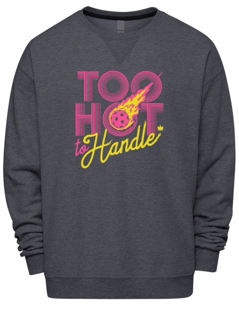 Pickleball Slogans Premium Unisex Crewneck Sweatshirt