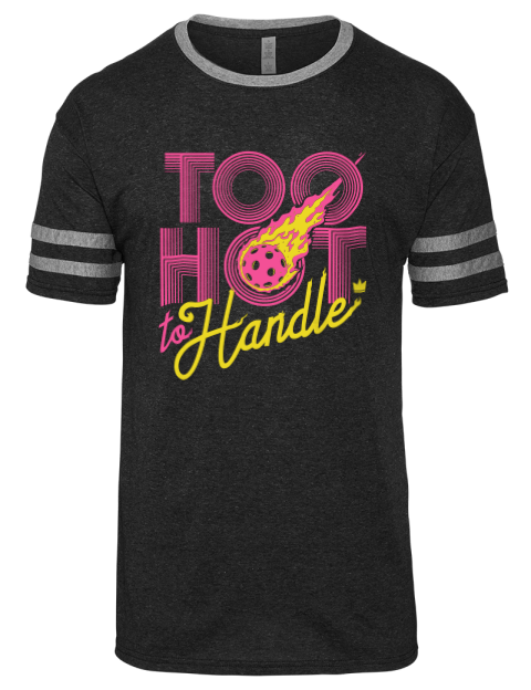 Pickleball Slogans Men's Tri-Blend T-Shirt