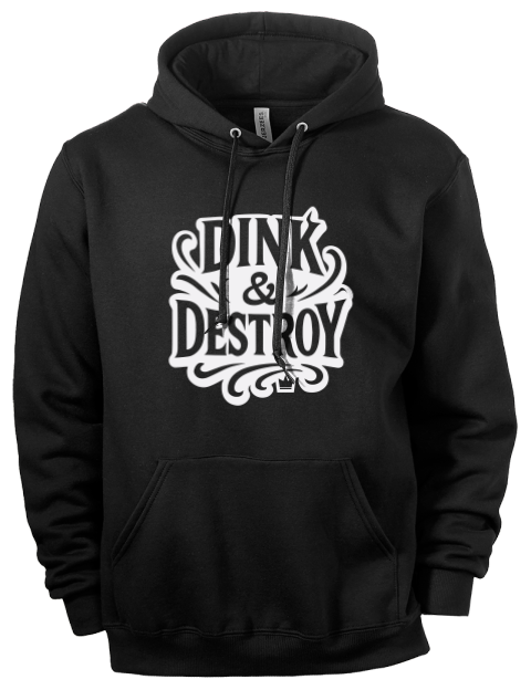 Pickleball Slogans Eco Premium Unisex Hooded Sweatshirt