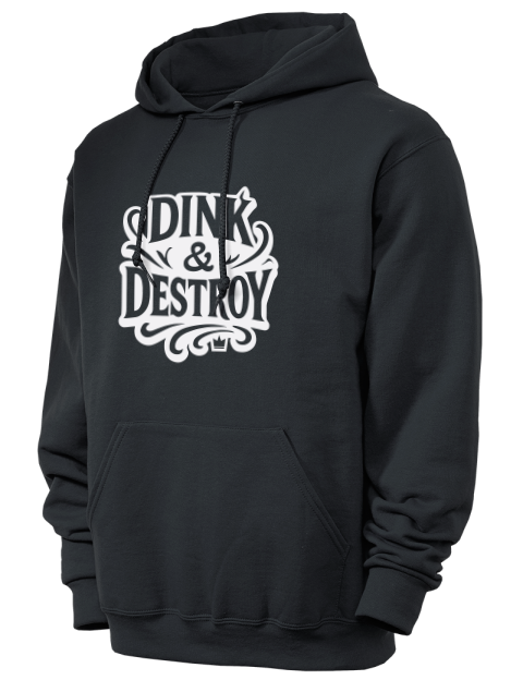 Pickleball Slogans Unisex Hooded Sweatshirt