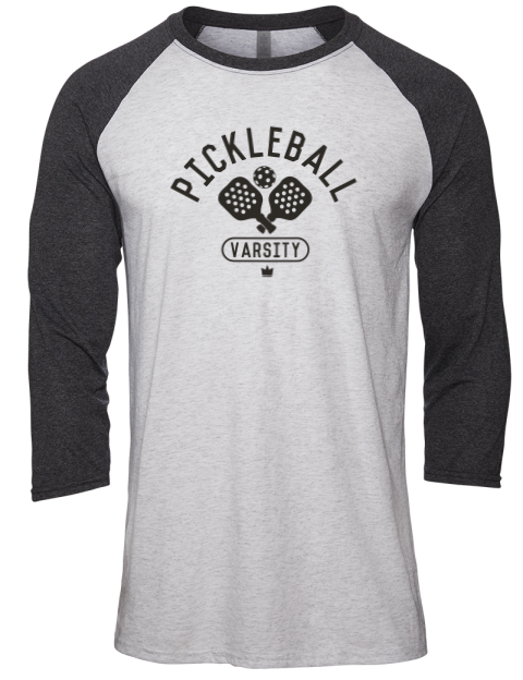 Pickleball Slogans Unisex Premium Three-Quarter Raglan T-Shirt