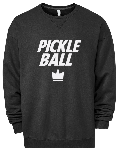 Pickleball Slogans Premium Unisex Crewneck Sweatshirt