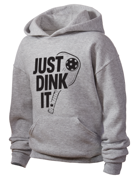 Pickleball Slogans Youth Hooded Sweatshirt