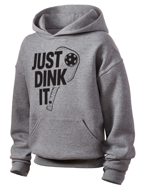 Pickleball Slogans Youth Hooded Sweatshirt