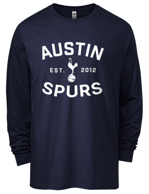 Austin Spurs Men's Long-Sleeve T-Shirt