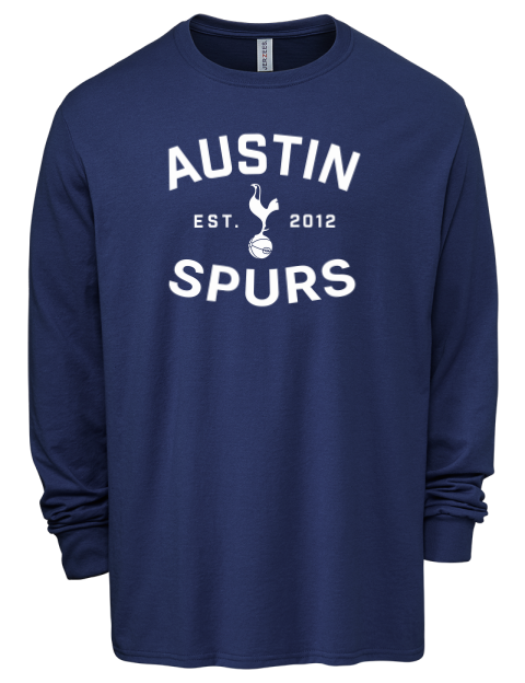 Austin Spurs Men's Premium Blend Long Sleeve-T-Shirt