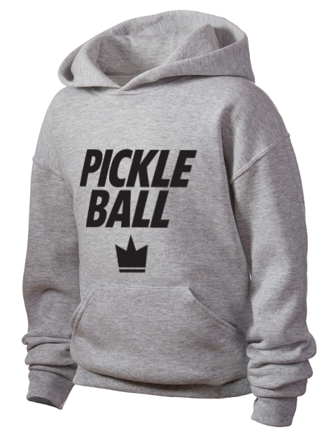 Pickleball Slogans Youth Hooded Sweatshirt