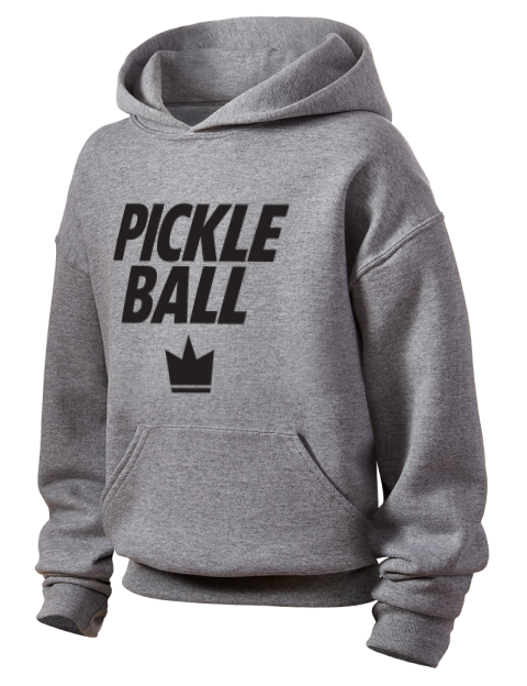 Pickleball Slogans Youth Hooded Sweatshirt