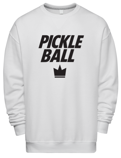 Pickleball Slogans Premium Unisex Crewneck Sweatshirt