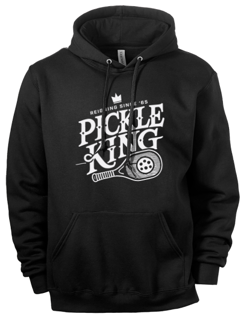 Pickleball Royalty Eco Premium Unisex Hooded Sweatshirt