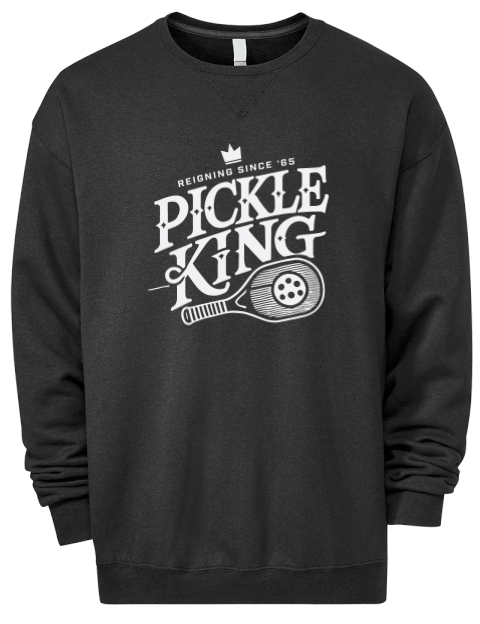 Pickleball Royalty Premium Unisex Crewneck Sweatshirt