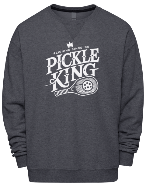 Pickleball Royalty Premium Unisex Crewneck Sweatshirt