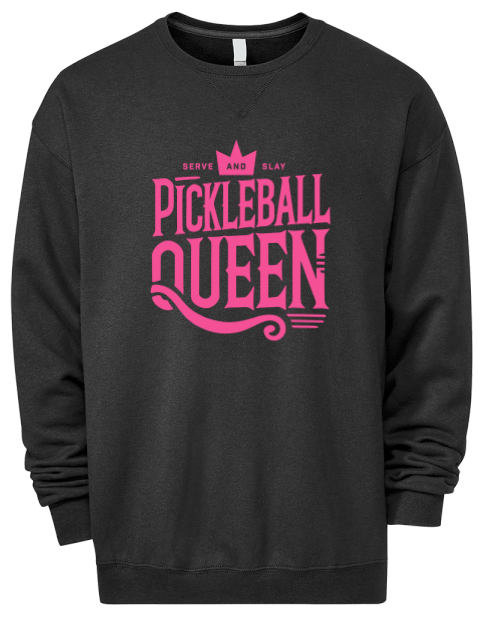 Pickleball Royalty Premium Unisex Crewneck Sweatshirt