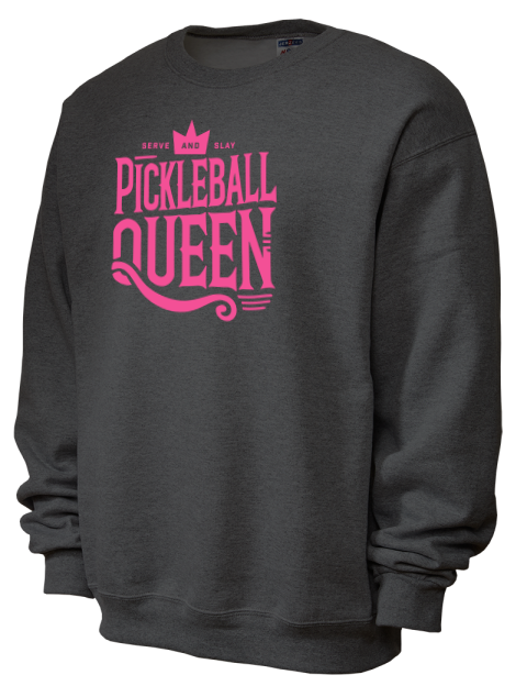 Pickleball Royalty Unisex Crewneck Sweatshirt