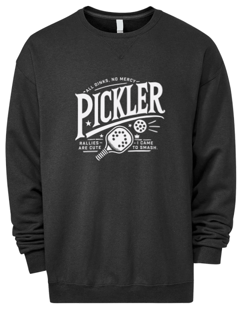 Pickleball Royalty Premium Unisex Crewneck Sweatshirt