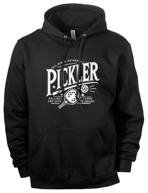 Pickleball Royalty Eco Premium Unisex Hooded Sweatshirt