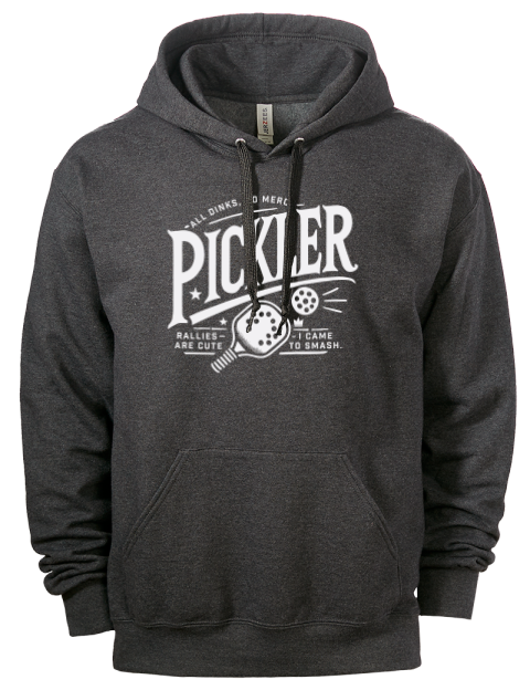 Pickleball Royalty Eco Premium Unisex Hooded Sweatshirt