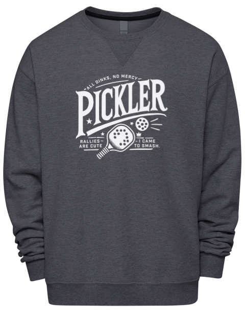 Pickleball Royalty Premium Unisex Crewneck Sweatshirt