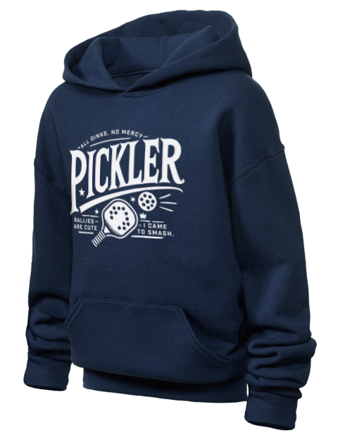 Pickleball Royalty Youth Hooded Sweatshirt