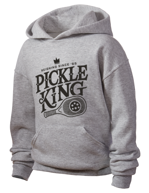 Pickleball Royalty Youth Hooded Sweatshirt