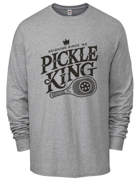 Pickleball Royalty Men's Long-Sleeve T-Shirt