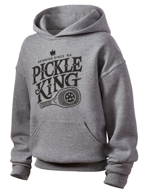 Pickleball Royalty Youth Hooded Sweatshirt
