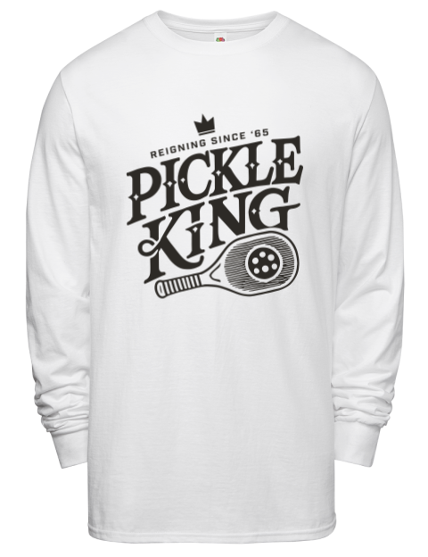 Pickleball Royalty Men's Long-Sleeve T-Shirt