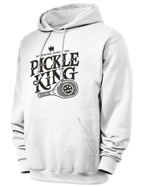 Pickleball Royalty Unisex Hooded Sweatshirt